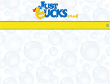 Tablet Screenshot of justducks.co.uk